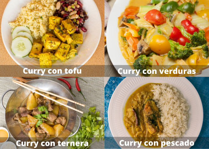 recetas de curry