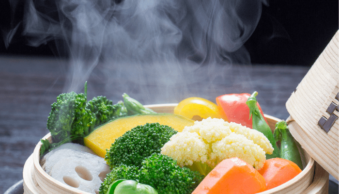 Verduras al vapor